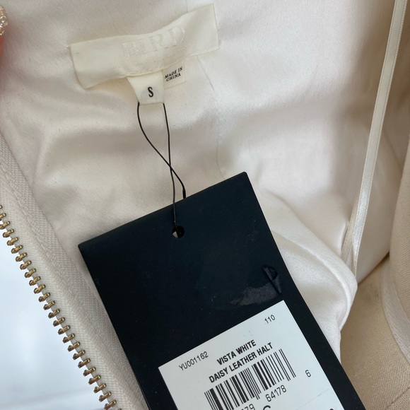 Brand new BIRD by JUICY COUTURE LEATHER HALTER TOP - Picture 8 of 12